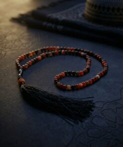 Aqeeq stone tasbeeh 100 beads 6mm premium misbaha