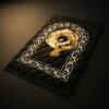 Black prayer mat premium quality from Sirat.PK online store