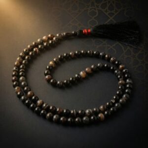 Black aqeeeq tasbeeh 100 dana premium quality