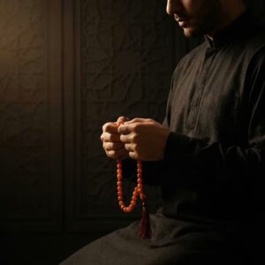 Red Aqeeq Stone Tasbeeh – 33 Beads (10mm Premium Misbaha) - Image 2