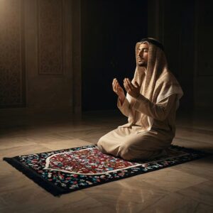 Traditional Islamic Prayer Mat – Jumbo Luxury Janamaz for Adults - Image 2