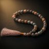 Elegant pink stone tasbeeh for ladies