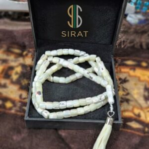 99 beads seep tasbih rectangle shape in a Sirat.PK gift box