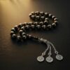 Yemini Koka Tasbeeh with original chandi work imported premium zikr tasbih