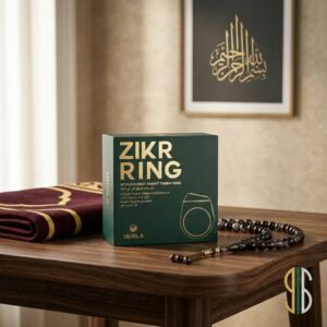 iQibla M01 metal smart zikr ring digital tasbih counter
