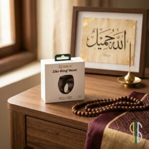 black iqibla noor smart zikr ring dhikr counter