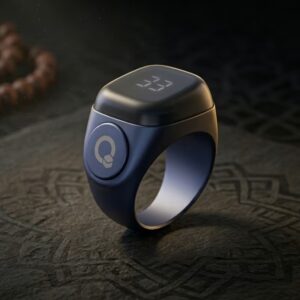 iQibla Blue Zikr Ring Tasbih Sirat.PK online store Pakistan