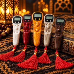 SXH5136 Digital Tasbeeh Counter with LED Light and Scroll Counting Available in Five Colours